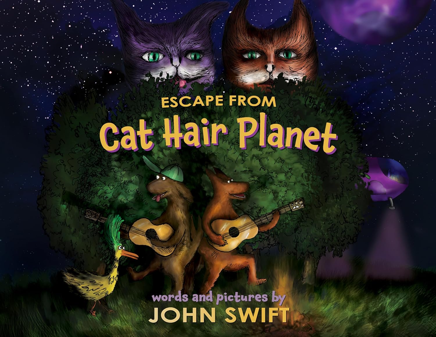 Escape from Cat Hair Planet by John Swift